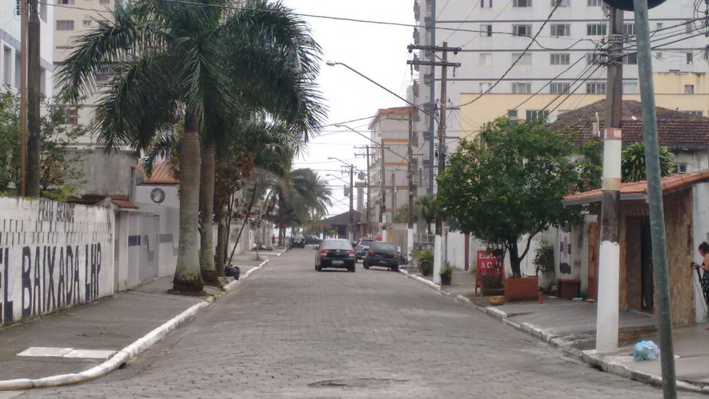 Apartamento 1 Quarto Edificio Tokio Daire Praia Grande  Oda fotoğraf